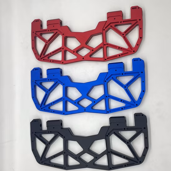 Monatliche Angebote Kundenspezifische CNC-Bearbeitungsteile aus eloxiertem Aluminium 6061/7075 für Elektroroller