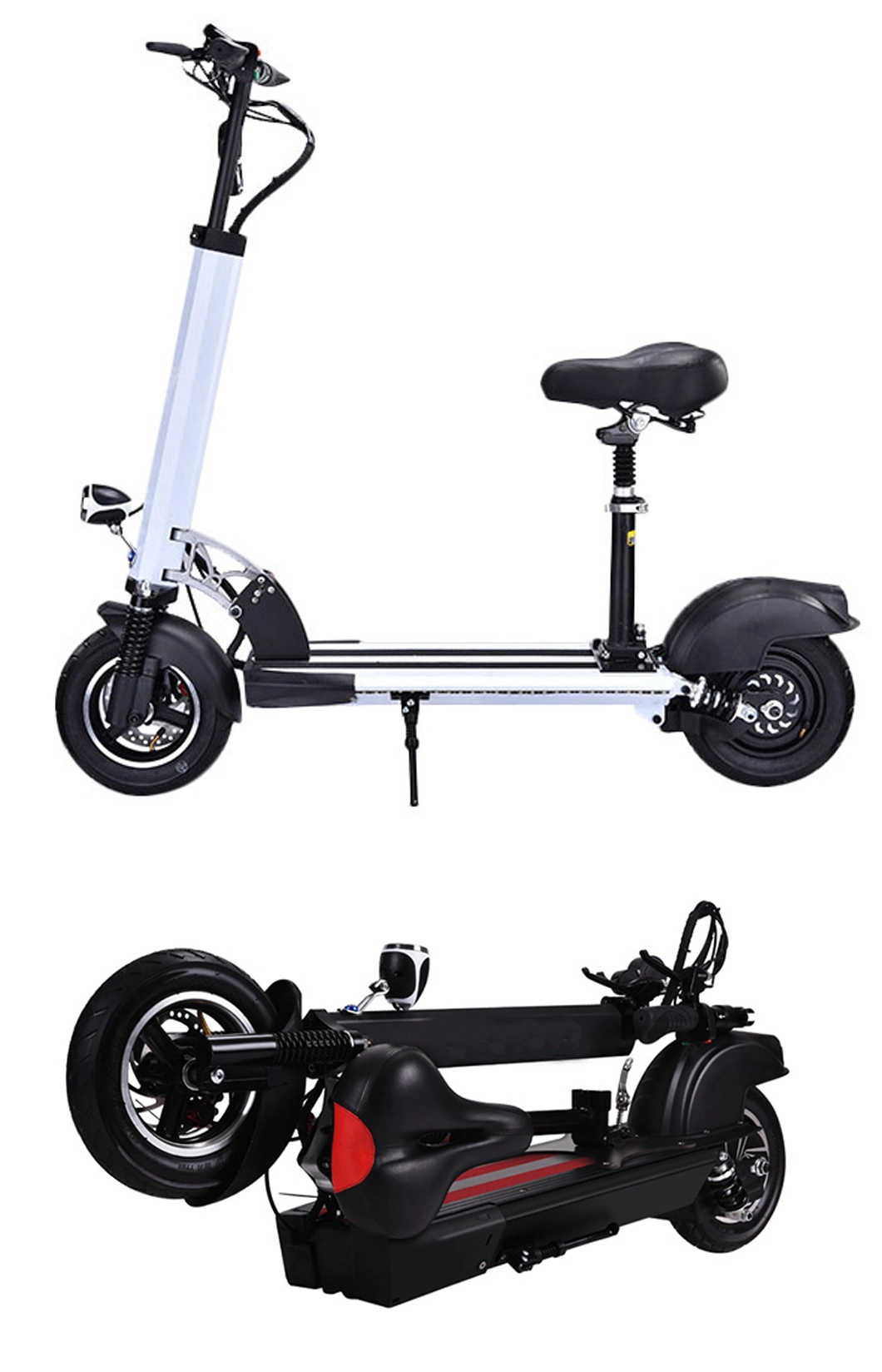 500W 1000W Two Single Rear Front Folding Powerful Brushless 600W 2000watt Dual Motor Electric Scooter