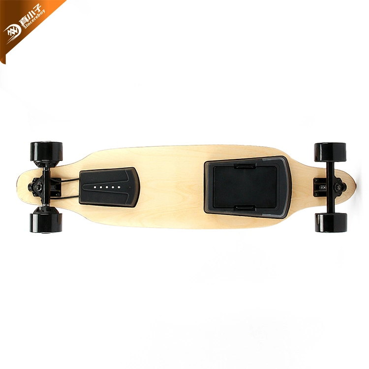 Removable Battery Fish Board Longboard Electric Skateboard with Remote Control